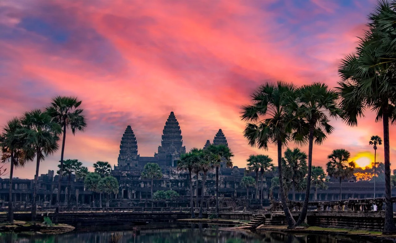 Cambodia Classic itinerary, Angkor Wat at sunrise — Cambodia DMC by Fiesta Asia Travel