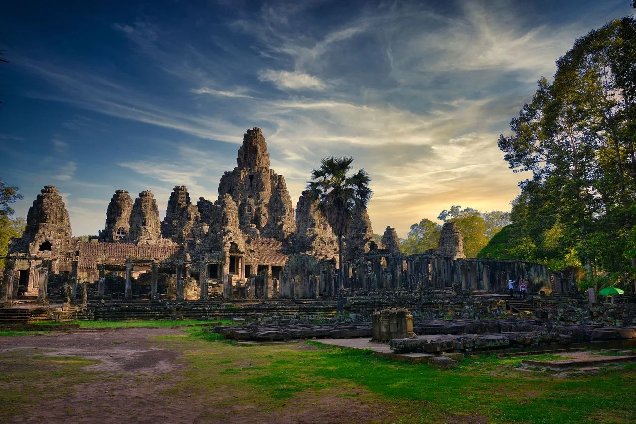 Grand Cambodia itinerary, Bayon Temple in the Angkor Thom complex — Cambodia DMC by Fiesta Asia Travel